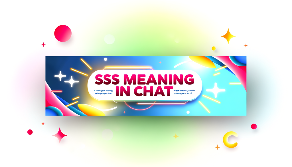 SS Meaning in Chat: Complete Guide to Online Abbreviations