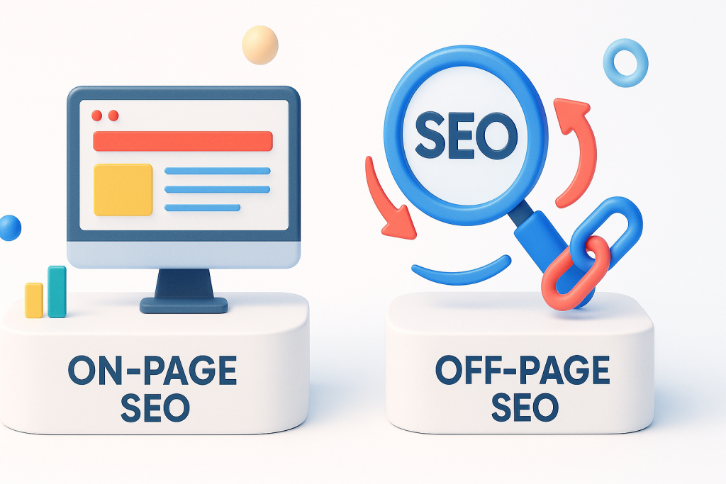 On-Page vs Off-Page SEO: Complete Guide to Understanding the Key Differences On-Page vs Off-Page SEO: Complete Guide to Understanding the Key Differences