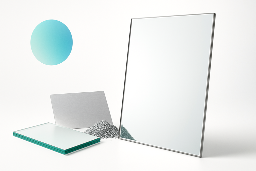 What Are Mirrors Made Of? The Science Behind Reflective Glass What Are Mirrors Made Of? The Science Behind Reflective Glass