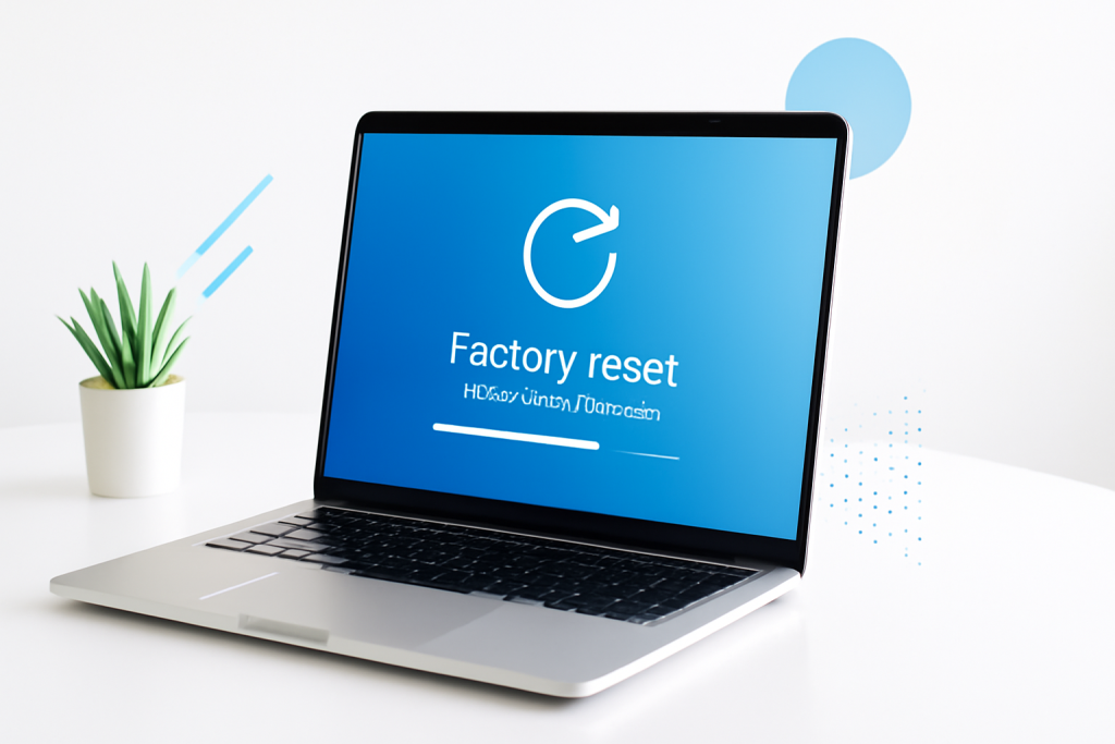 How to Factory Reset a Laptop Without Losing Files