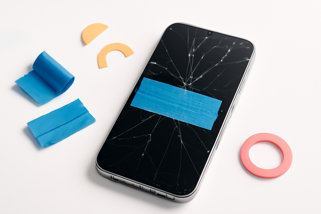 How to Fix a Cracked Phone Screen Temporarily (Before It Gets Worse)